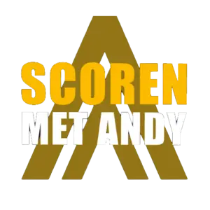 Logo Scoren met Andy
